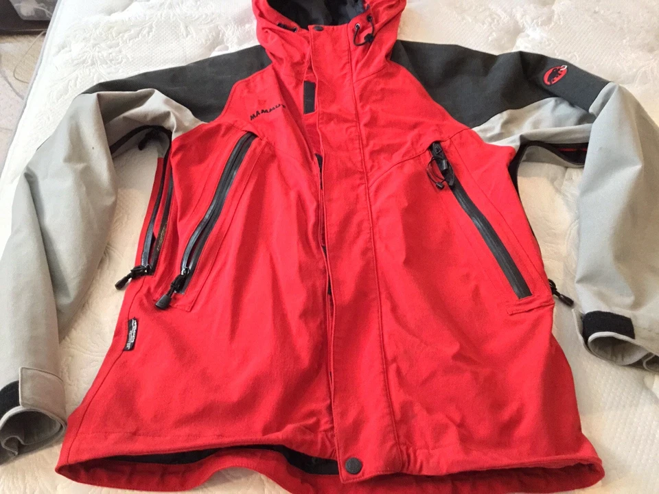 Jaqueta Mammut Castor Softshell com Capuz Preto Diamante Neve Jaqueta de Esqui Acampamento Escalada - Imagem 2 de 4