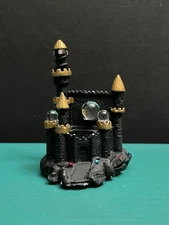 Rawcliffe Pewter Medieval Fairy Tale Castle Tower Crystal Figurine GOT LOTR RPG