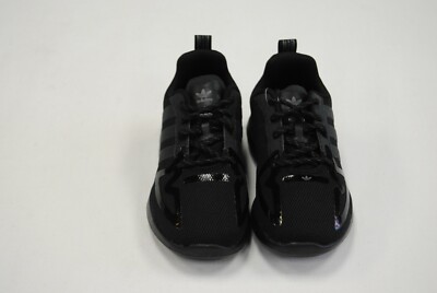 M‼️ FW8267] NEW PRE SCHOOL KID'S ADIDAS ORIGINALS ZX 2K FLUX C BLACK