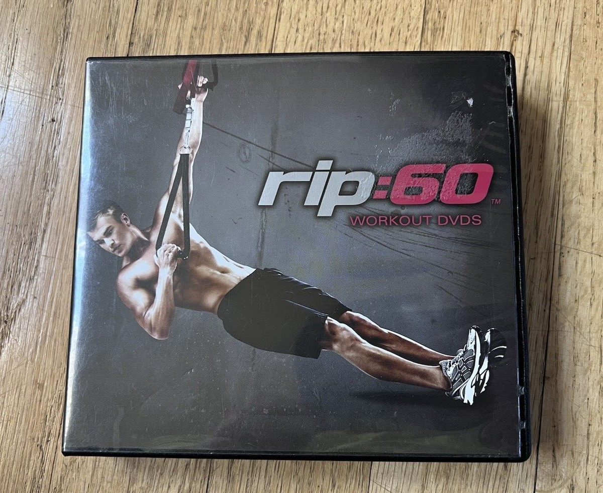 RIP:60 Advanced Training System - 12 Workout DVD Set (no equipment 