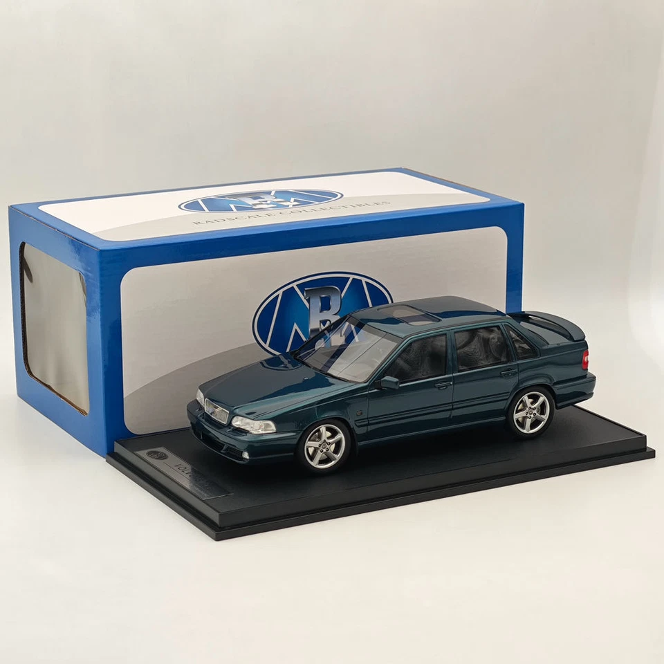 RAM Collectibles 1:18 VOLVO S70R 1998 RM-0011 Resin Model Car Limited Green - Immagine 2 di 4