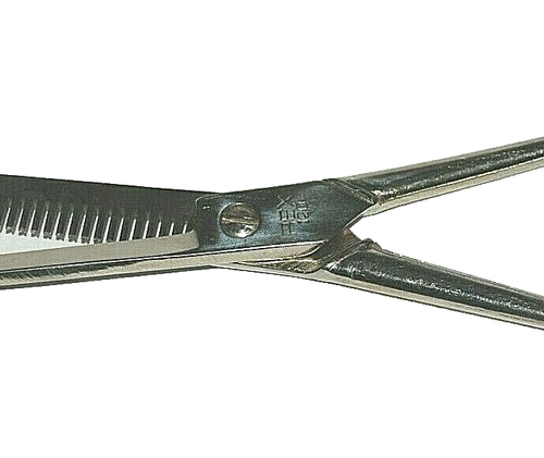 REX 120 Trimming Hairdresser Scissors Professional Barber Tooth Shears Italy - Picture 7 of 8