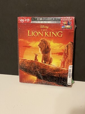 Disney LION KING 2019 Target Gallery Book 4K (HD+Blu-ray+Digital)