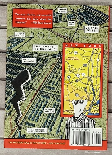 MAUS: ART SPIEGELMAN Boxed Set SURVIVOR'S TALE Vol. 1 &2 I II Book w Slip Cover - Picture 5 of 12