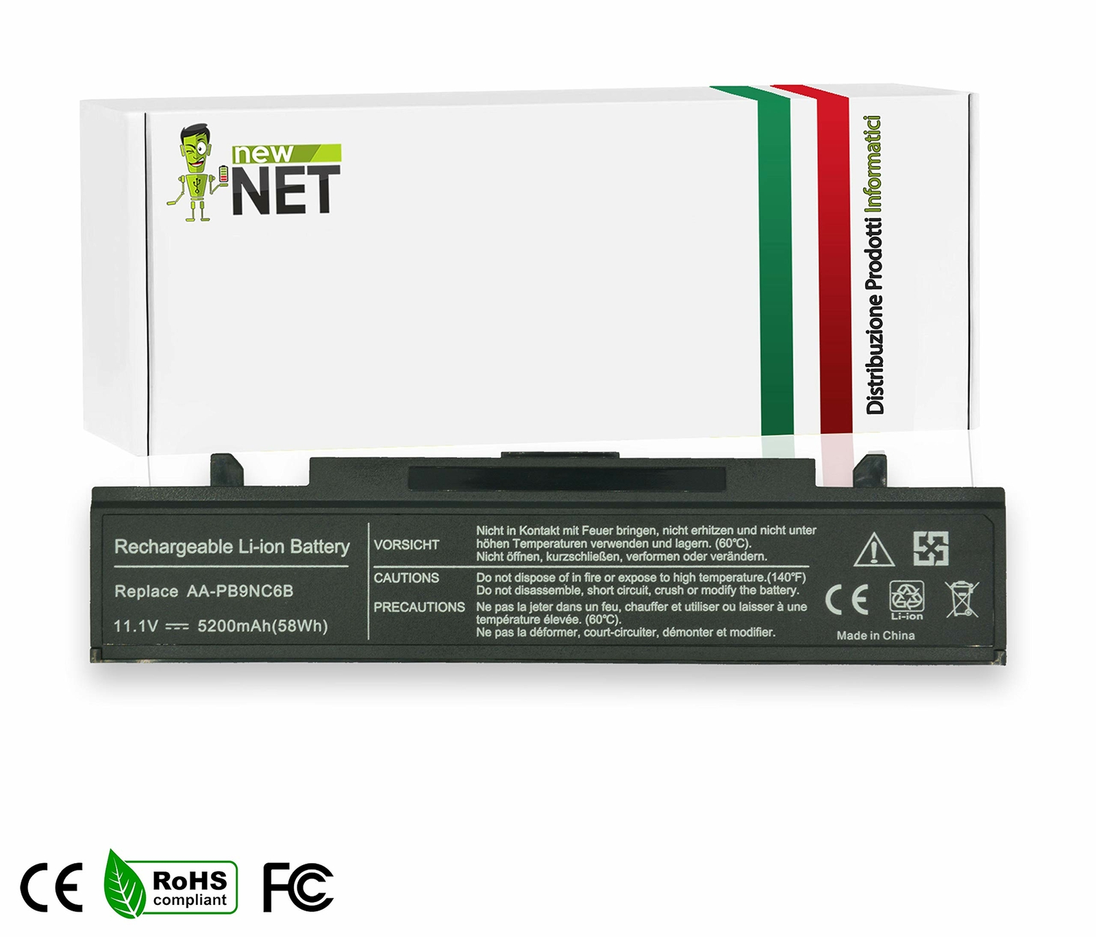 Batteria Samsung AA-PB9NC6B AA-PB9NC5B 5200mAh | Alta Qualità Notebook