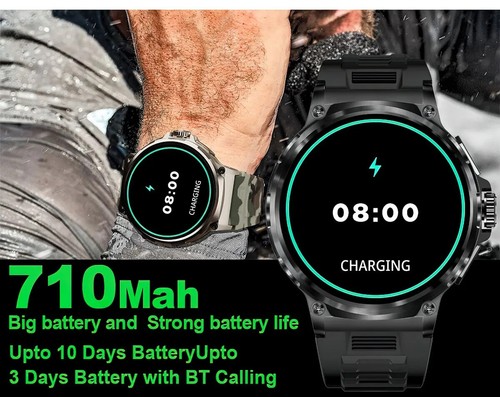 1.85-inch Ultra HD Smart Watch GPS Bluetooth Call Sports Fitness Smartwatch New - 第 13/21 張圖片