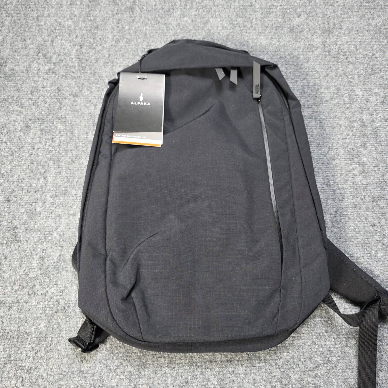Mochila Alpaka Metro 12L Negra Axogrid 210D Resistente al Agua Funda para Laptop