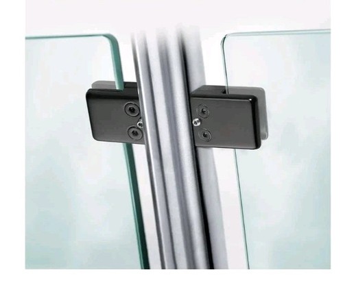 Neoteck Glasklemme 8 Stück Stahl 304 für Handlauf Treppe schwarz - Bild 9 von 9