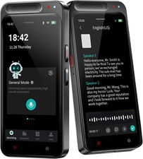 AI Voice Recorder, 80GB Digital Recorder with Unlimited Transcription, Summarize