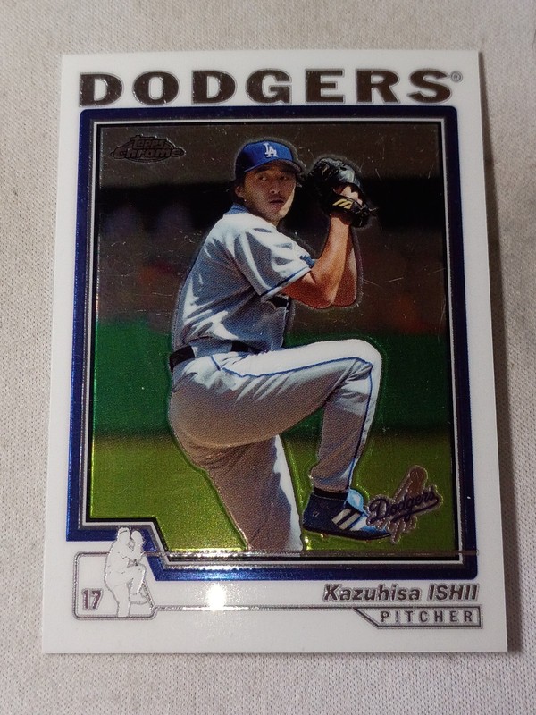 2004 Topps Chrome - Kazuhisa Ishii #130