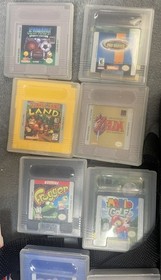 huge Game Boy lot 3 consoles 3 Nintendo brand hard cases 12 games cord ALL WORK!