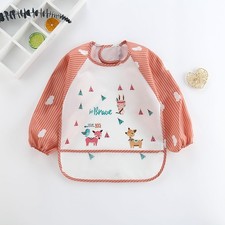 Waterproof Baby Feeding Bib For Kids Eating Painting Easy To Use