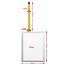 2711P-TC620D 5.7" Touch Screen Glass Panel for AB PanelView Plus 600 Industrial
