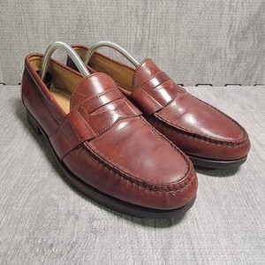 Allen Edmonds Cameron Penny Loafers Mens 10 B Black Leather Slip On Preppy Shoes Allen Edmonds Cameron Penny Loafers Mens 10 B Black Leather  main image 3