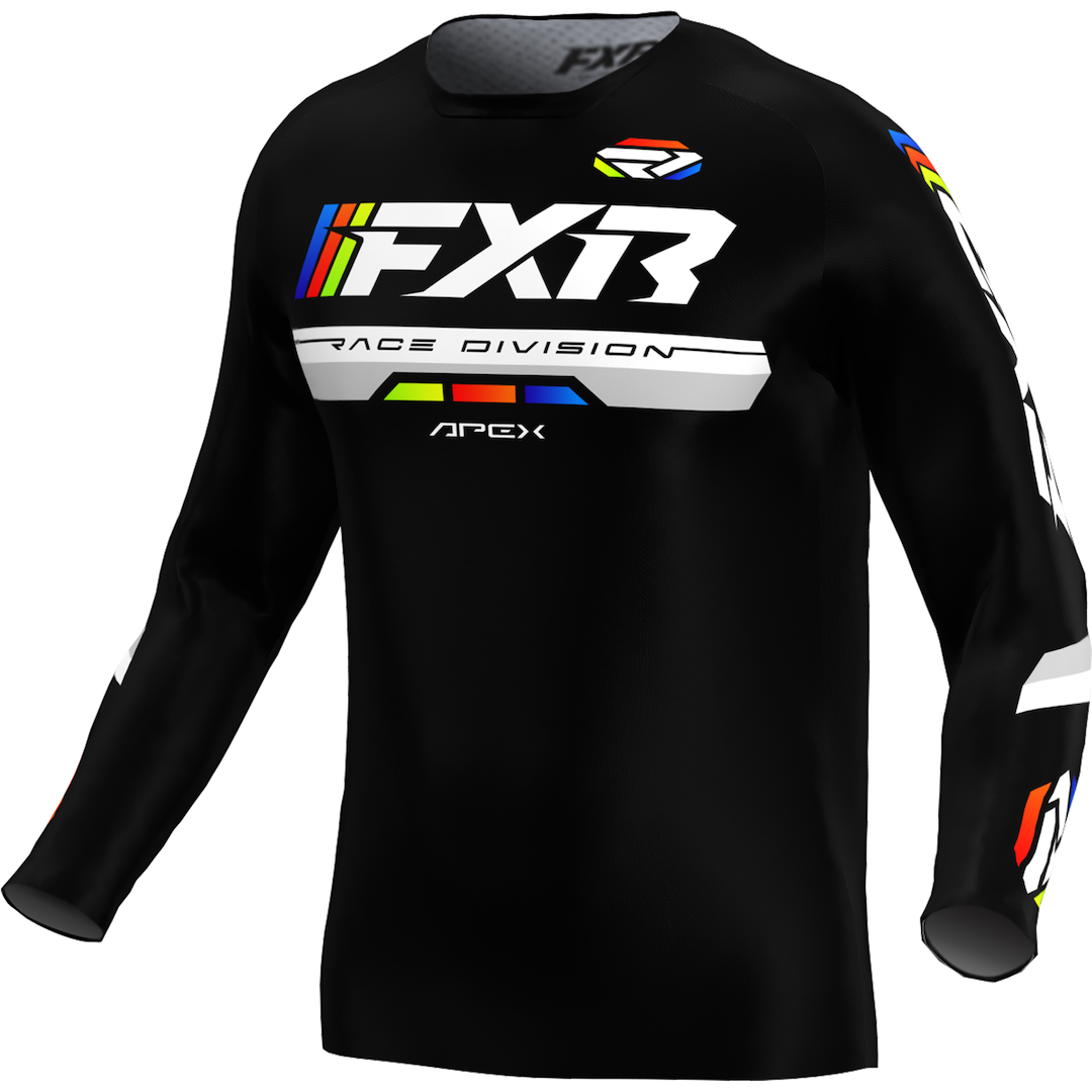 FXR YOUTH Apex MX Jersey 2026 Black
