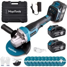 21V Cordless Brushless Angle Grinder – 4-1/2" Electric Grinder