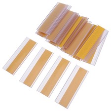 20 Pcs Library Supplies Mini Rectangle Label Holders Shelf Markers