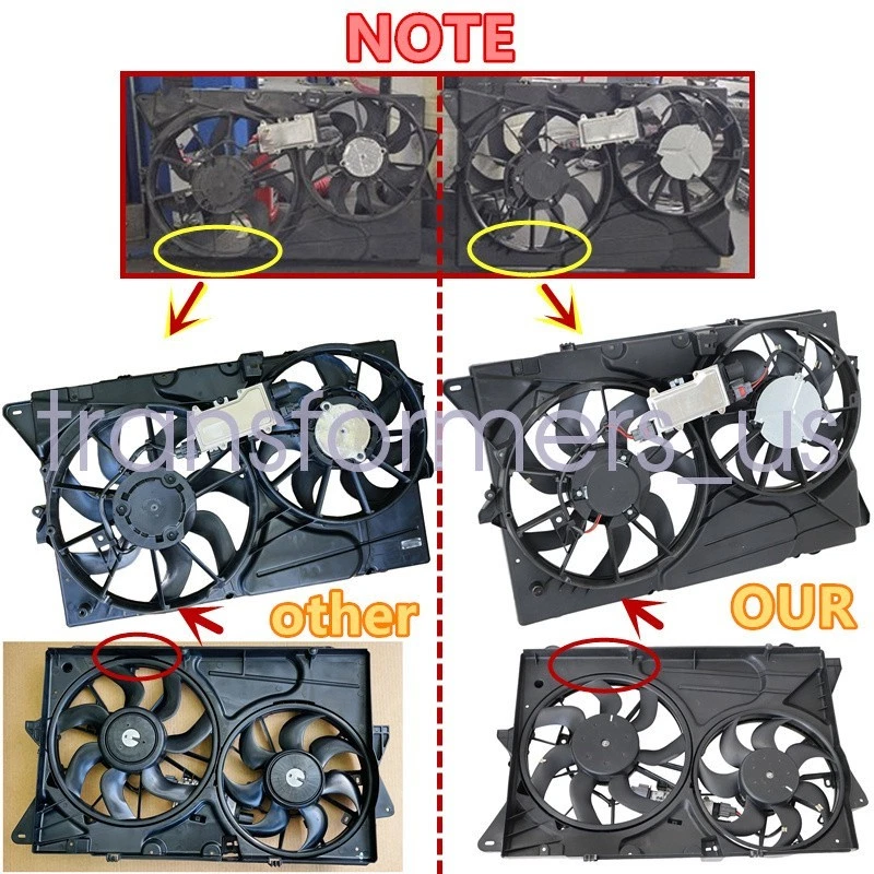 PARA FORD TAURUS LINCOLN MKS 3,5 L 2010 2011 2012 MONTAJE VENTILADOR REFRIGERACIÓN NUEVO Foto 2 de 4