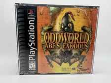 Oddworld: Abe's Exoddus PlayStation 1 PS1 Video Game Complete /w Manual & Reg