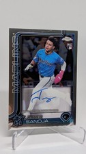 2025 Topps Chrome Baseball Javier Sanoja Rookie Auto