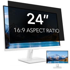 24 inch Computer Privacy Screen Filter for 16:9 Aspect Ratio Widescreen Monit...