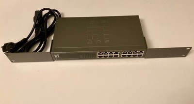 Level One FSW-1621 Fast Ethernet Switch 16-Port RJ-45 10/100Mbps-voll funktional