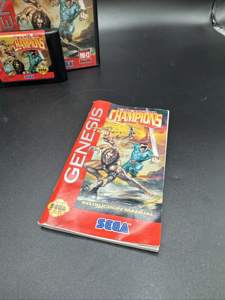 Eternal Champions Sega Genesis Video Game Complete With Box and Manual - Image 2 of 4