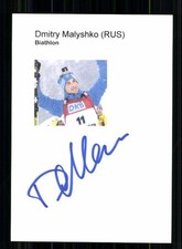 Dmitry Malyshko Originial Signiert Biathlon + A 246370