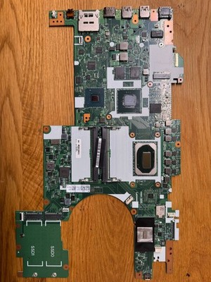 Lenovo ThinkPad T15p Gen1 Mainboard I7-10750H, GTX 1050