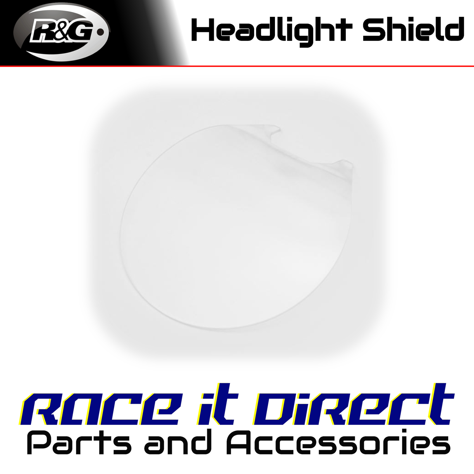 R&G - HLS0150CL - Headlight Shields