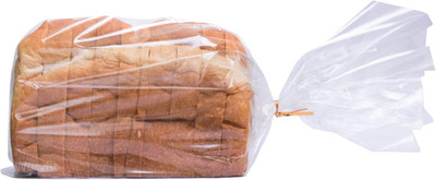 Bread Plastic Bags, Pack of 50 Reusable Clear Bakery Storage Packaging for Homem