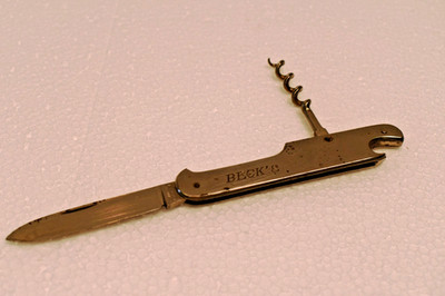 Vintage Beck S Bier Multi-Tool Korkenzieher Solinger Deutschland Flaschenöffner