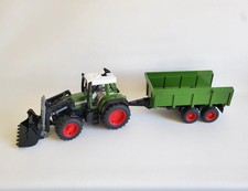 Bruder Tracteur Fendt Favorit 926 Vario + Remorque basculante échelle 1/16 TBE