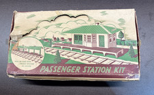 Plasticville Passenger Station Kit RS-7 w/ Box O S Model Train RR