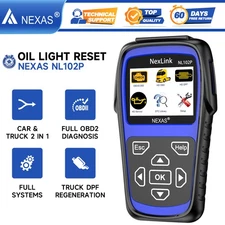 NEXAS NL102P Diesel Heavy Duty Truck Diagnostic Scanner DPF Regen for Detroit
