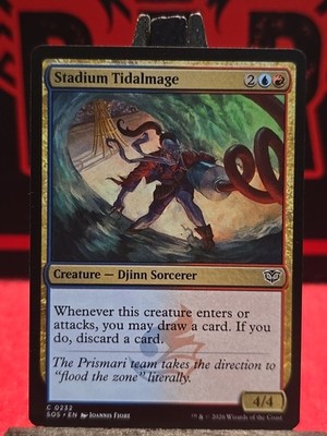 Stadium Tidalmage - 0232 - Secrets of Strixhaven SOS - NM/M MTG Unplayed Common 