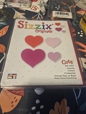 Sizzix Original Retired Unopened HEARTS 38-0157