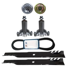 Deck Rebuild Kit For Blade Spindle Pulley Belt 130794 596-900 144959 173437
