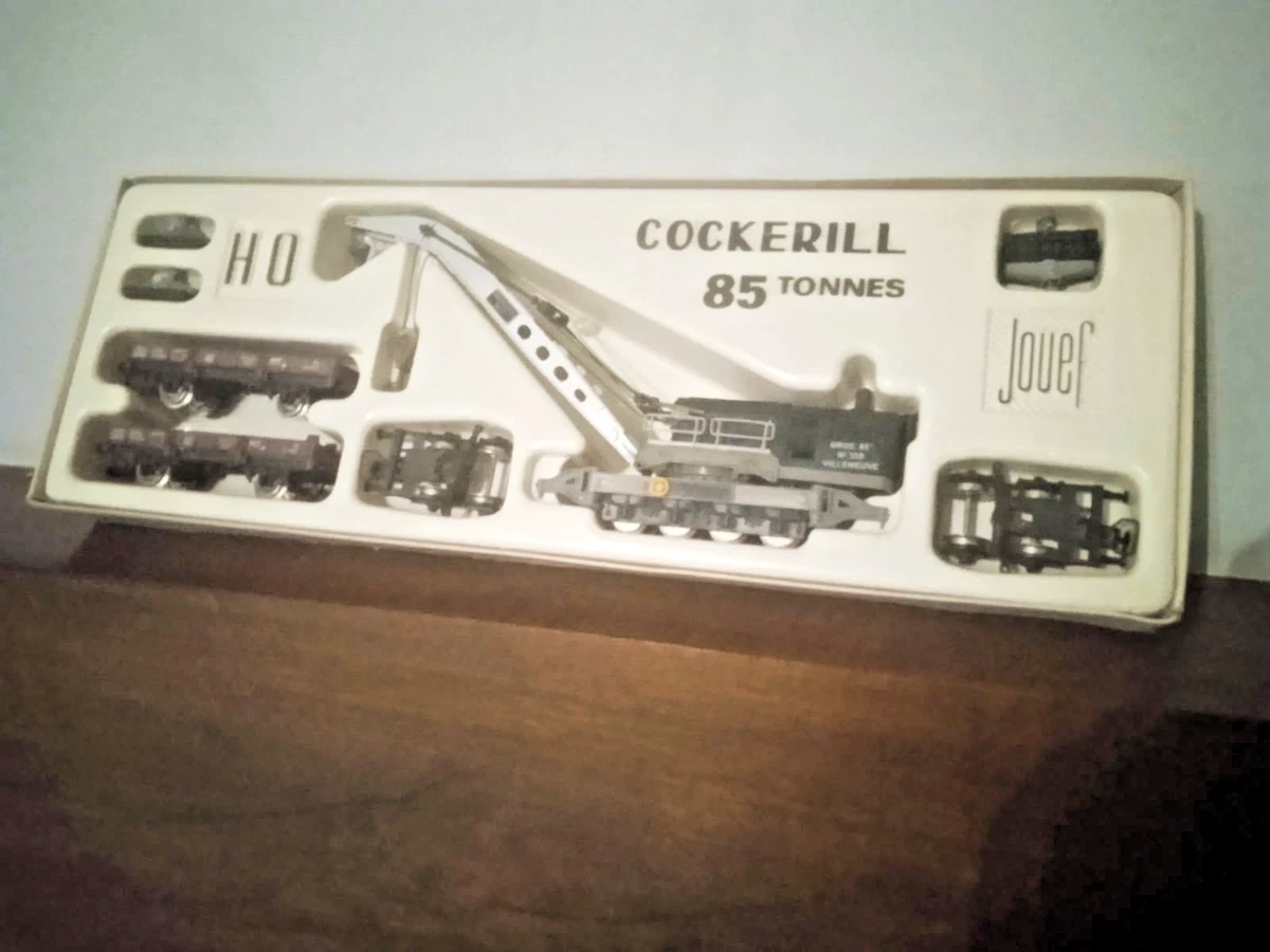 N°6 - Grue Cockerill Jouef en Ho - Modélisme