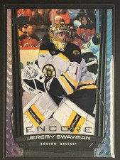 Upper Deck Encore Jeremy Swayman Boston Bruins NHL Card Series 2 #E-114