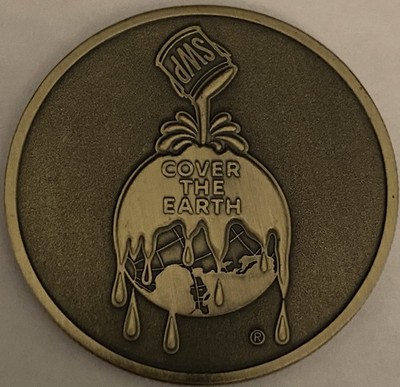 Sherwin Williams SWP Cover The Earth 2013 Protective Marine Sales Meeting Coin