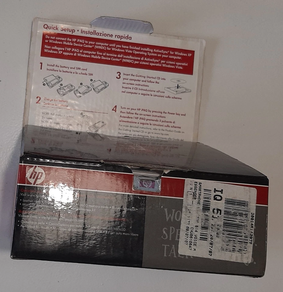 cellulari vintage HP IPAQ VOICE MESSENGER 514 - Imagen 2 de 4