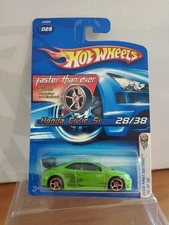 Hot Wheels 2006 First Edition Honda Civic Si in Green - Faster Than Ever FTE
