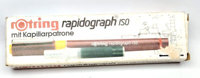 Rotring Rapidograph 0.13mm Technical Pen Vintage New  Rare Size Unused