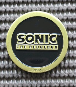 Tails Sonic Sega Shop UK Coin Medal Exclusive Rare Promo GENESIS SATURN CD 32