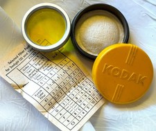 KODAK V Series ADAPTER RING 1 3/16" - 30mm with Amber FILTER in KODAK Canister