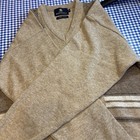 Bonanza Sweater  Mens 40, Lambs Wool V Neck  Grandpacore Style, See Pics. — photo 6