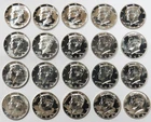(20) COIN ROLL 1964 SILVER USA CHOICE PROOF KENNEDY HALF DOLLAR 50C COINS