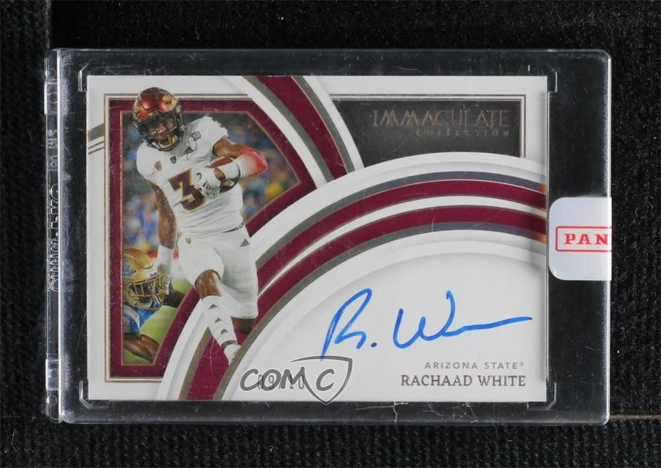 Rachaad White Panini Immaculate Collection Collegiate Rookie Autographs #RARWH Gold