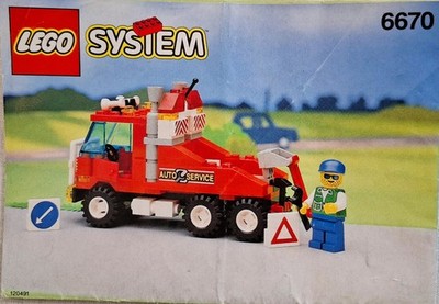 LEGO System 6670 Rescue Rig - Bergungstruck mit Bauanleitung- vollständig